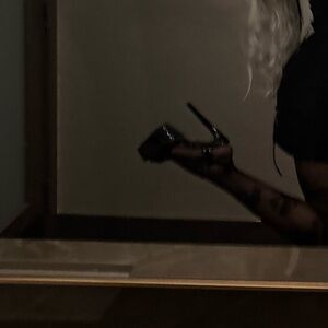 Black High Heel Platform Shoes